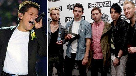 Pontypridd chart toppers Lostprophets and Swansea singing sensation Shaheen Jafargholi