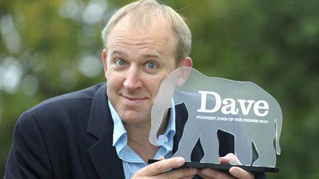 Tim Vine with his trophy