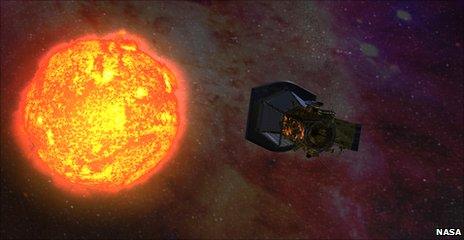 Artist's impression of Solar Probe Plus