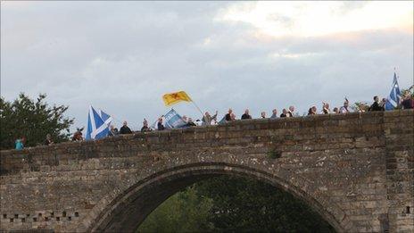 Stirling Bridge march/Pic: Duncan Kirkhope