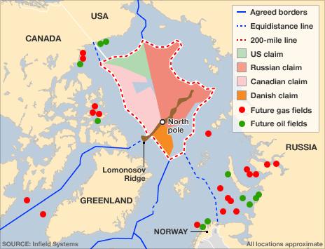 ARctic claims map