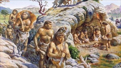 Neanderthals, art work