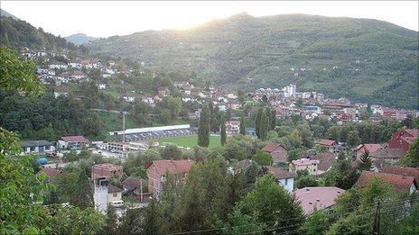 Foca, southeastern Bosnia