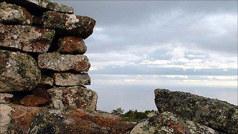 Ruins at Badbea