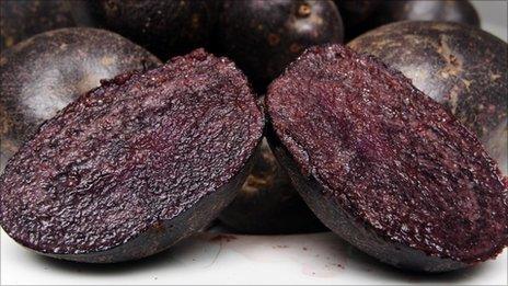 Purple Majesty potato