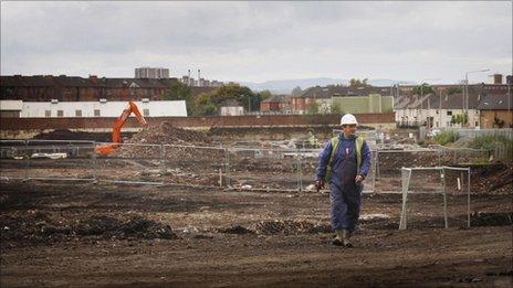 Glasgow Games Village preliminary work