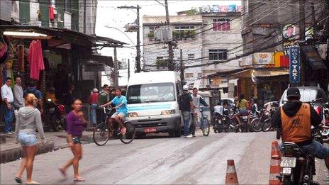 Rocinha street