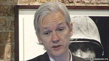 Wikileaks founder Julian Assange