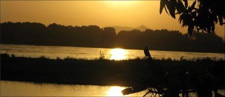 The River Nile in Juba