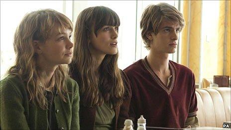 Carey Mulligan, Keira Knightley and Andrew Garfield in Never Let Me Go