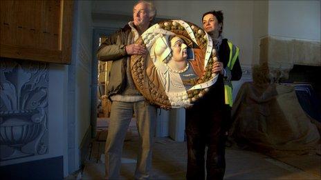 Carver John Donaldson and artist Graciela Ainsworth