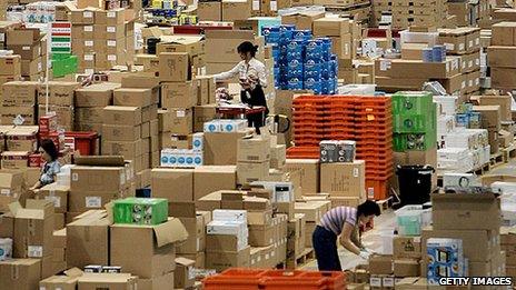 Amazon fulfilment centre