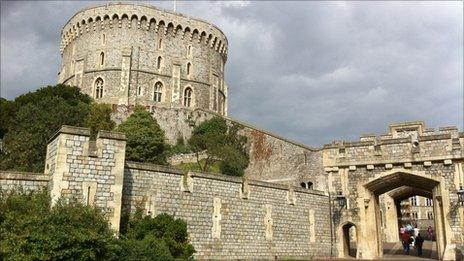 Windsor Castle's Round Tower