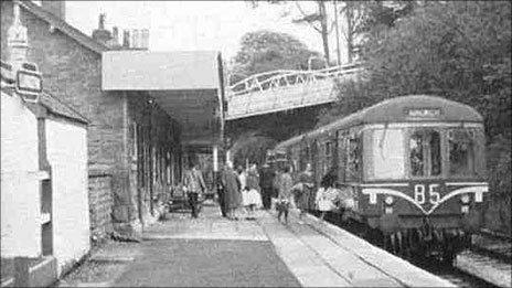 The Amlwch branch line before it closed in the mid 1960s Photo: Network Rail