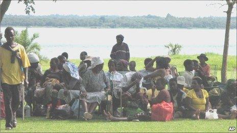 Invaders in bird sanctuary