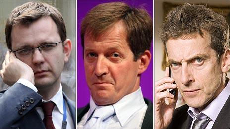 Andy Coulson, Alastair Campbell and fictional Malcolm Tucker