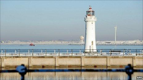 New Brighton lighthouse