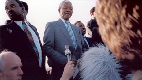 Colin Blane interviews Nelson Mandela