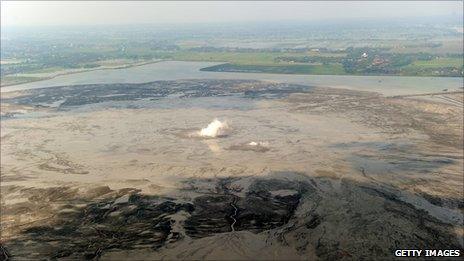Lusi mud volcano, East Java (Image: Getty Images)