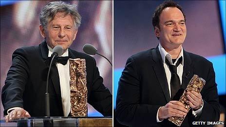 Roman Polanski and Quentin Tarantino