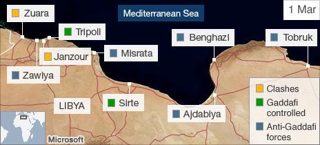 Libya map