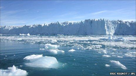 Edge of the ice sheet