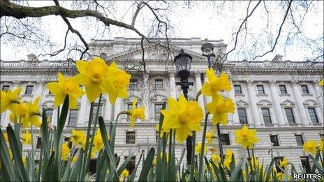 The Treasury in Whitehall, London