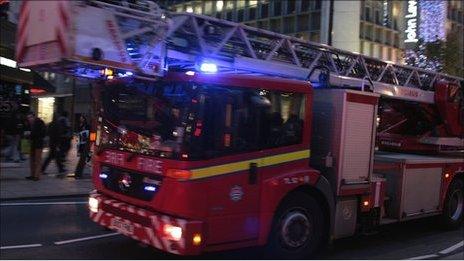 London Fire engine