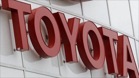 Toyota sign