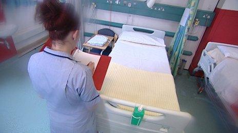 Nurse in hospital