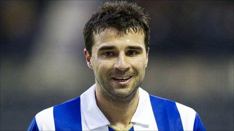 Kilmarnock midfielder Alexei Eremenko