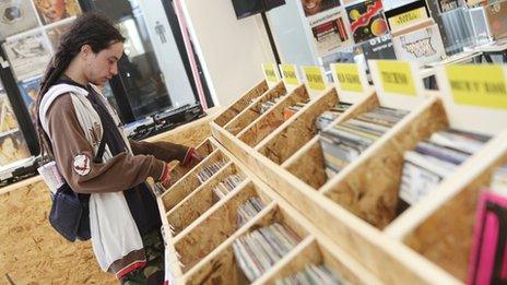 Record shop
