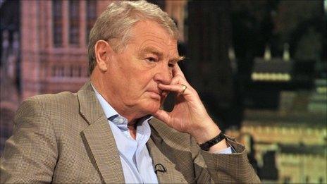 Lord Ashdown pictured in 2009