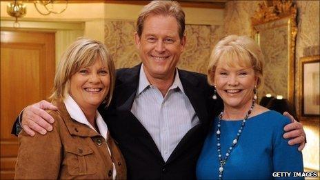 Kim Zimmer, Brian Kerwin and Erika Slezak from One Life to Live