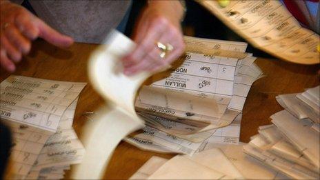 Counting votes