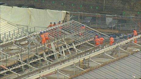 Waverley Station roof