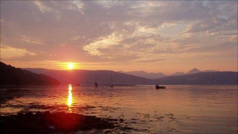 Lamlash Bay (Image courtesy of Coast)