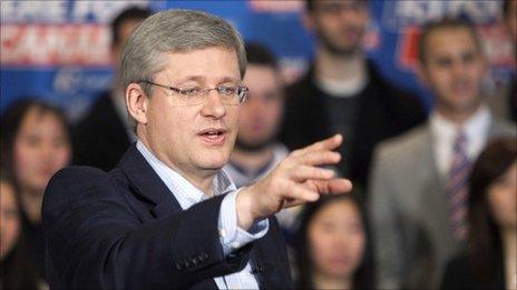 Canadian Prime Minister Stephen Harper