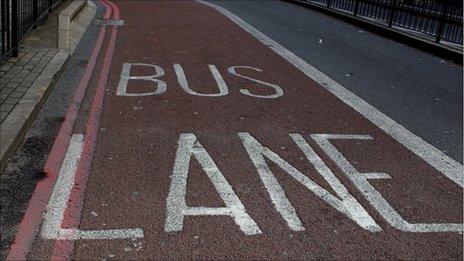 Bus lane (generic image)