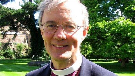 The Bishop of Hereford, the Right Reverend Anthony Priddis