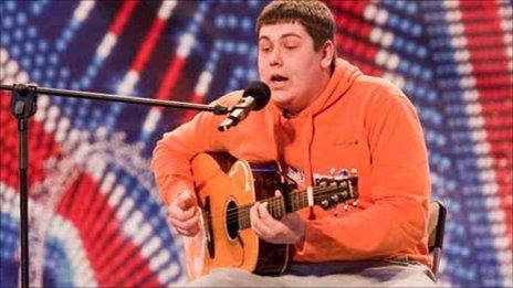 Michael Collings on Britain's Got Talent