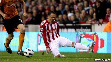 Stoke's Matthew Etherington