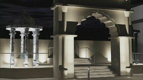 Artist's impression of the Sikh war memorial