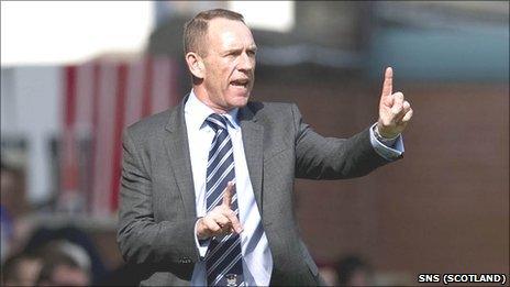 Kilmarnock interim manager Kenny Shiels