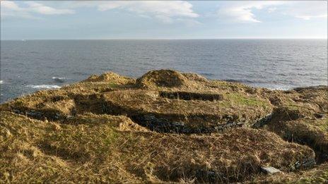 Nybster broch. Pic: AOC Archaeology