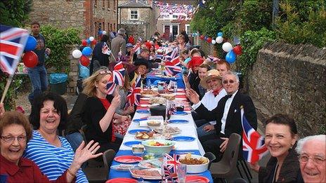 South Street, Swindon, royal wedding street party