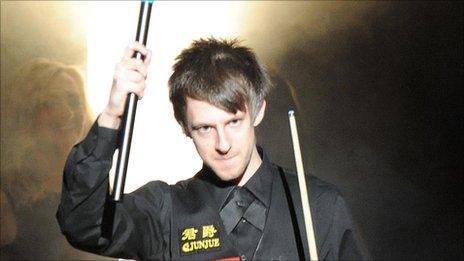 World snooker Championship runner-up Judd Trump