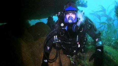 Paul Rose on the Torrey Canyon wreck