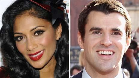 Nicole Scherzinger and Steve Jones