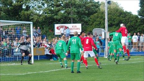 Jersey scoring in the 2011 Muratti Vase final